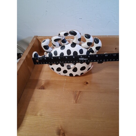 BETSEY JOHNSON Kitsch Octopus Pink Pearls Clutch Cosmetic Makeup Bag NWOT - Picture 10 of 13